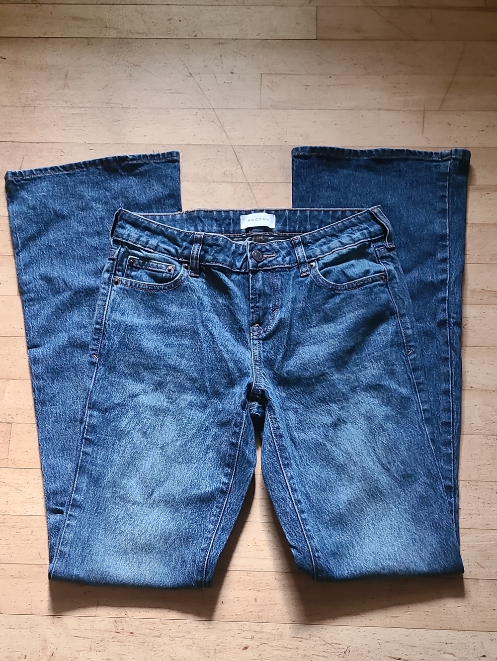 Pacsun Low-Rise Flare Jeans